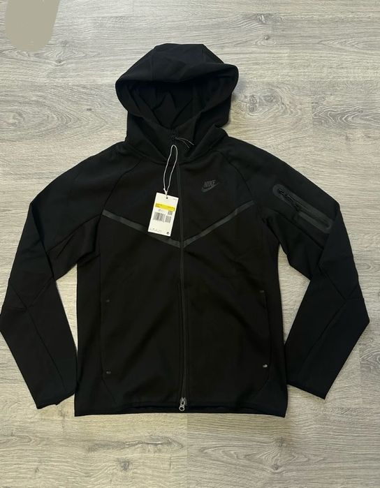 Nike Tech Fleece Full Black Calitate Premium