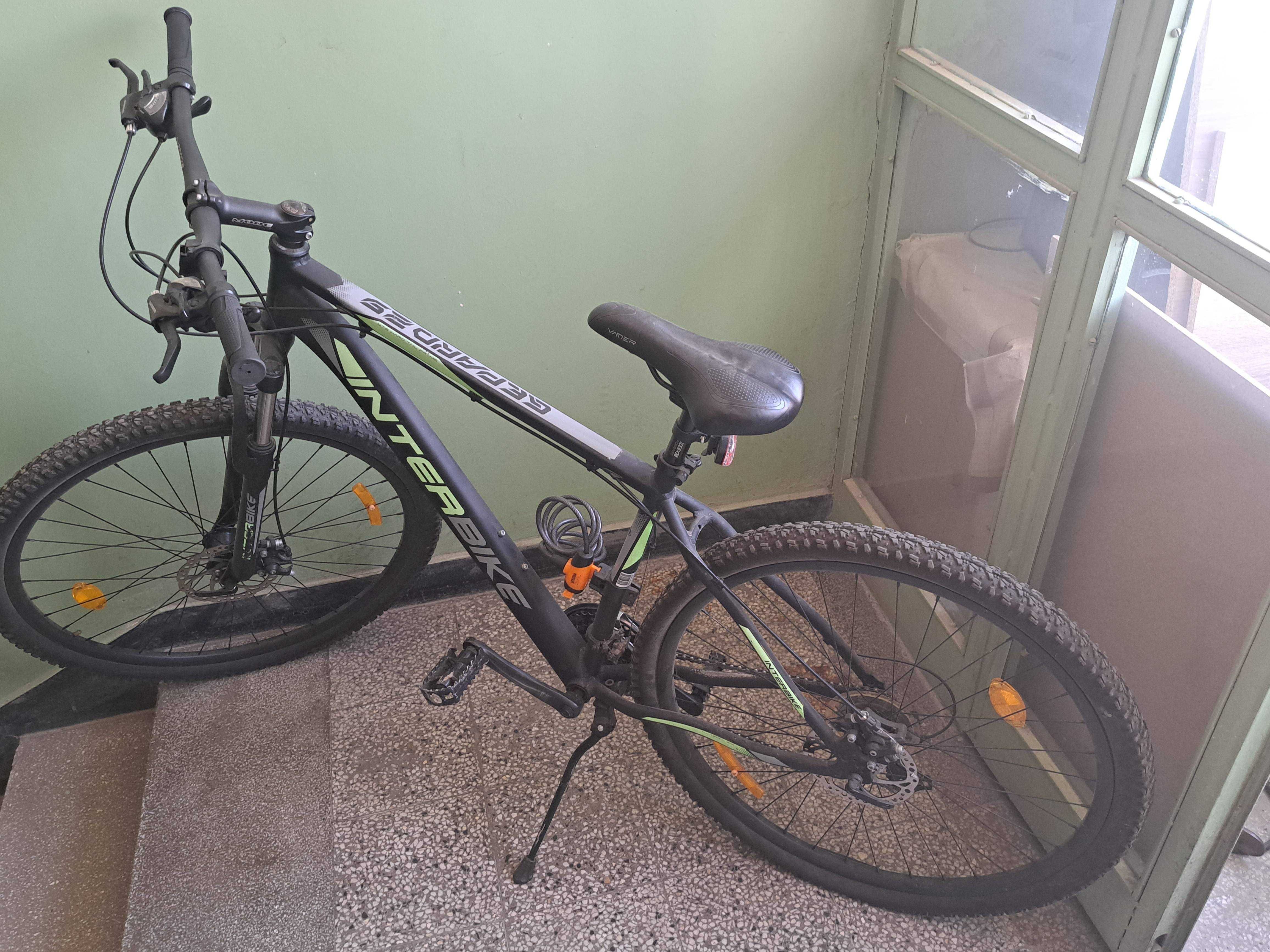 Велосипед INTERBIKE GEPARD 29" SHIMANO, 21 скорости