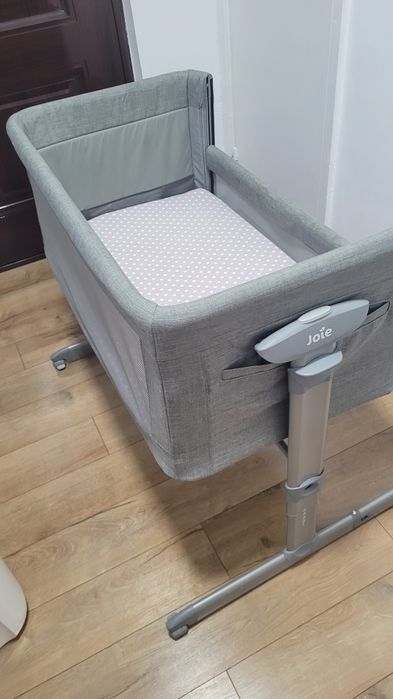 Patut Pliabil pentru copii JOIE ROOMIE Glide, Gri