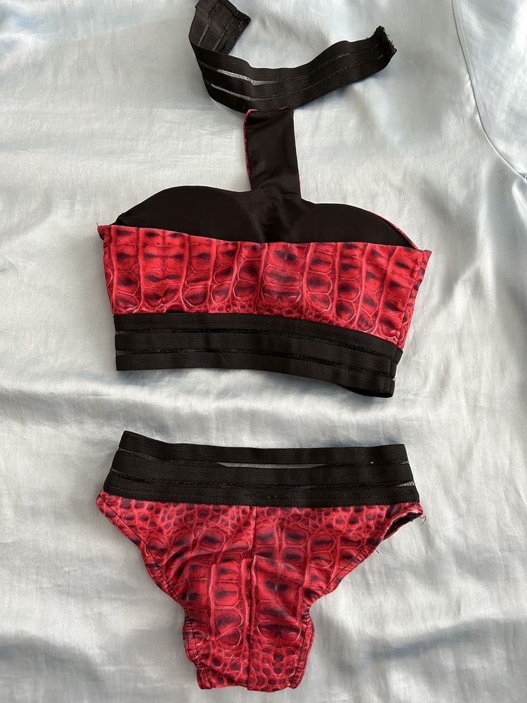 Costum de baie INFSD Red Croc Empaty XS