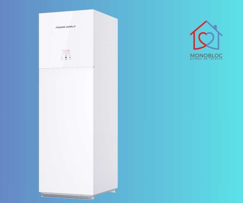 Sistem complet Pompă Căldură Monobloc R290 8.3kW| compresor Mitsubishi