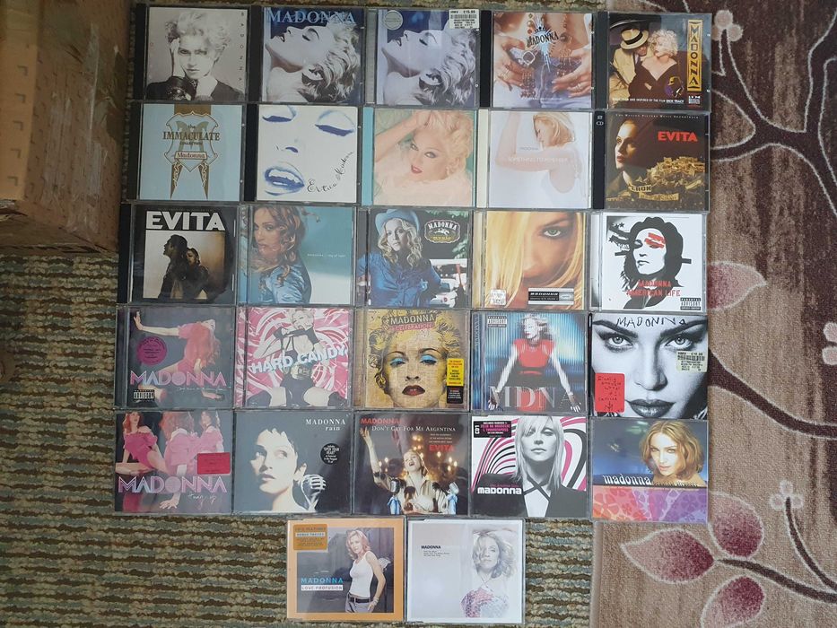 Madonna CD-та и грамоф.плочи