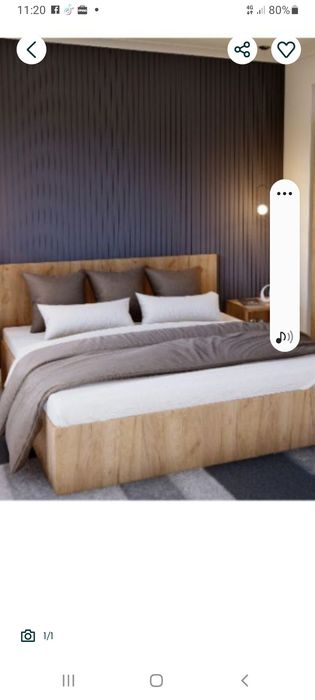 Vând pat de dormitor