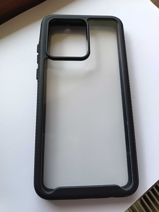 Husă tip carcasa 360 gr. pentru  Motorola Moto G84, neagră