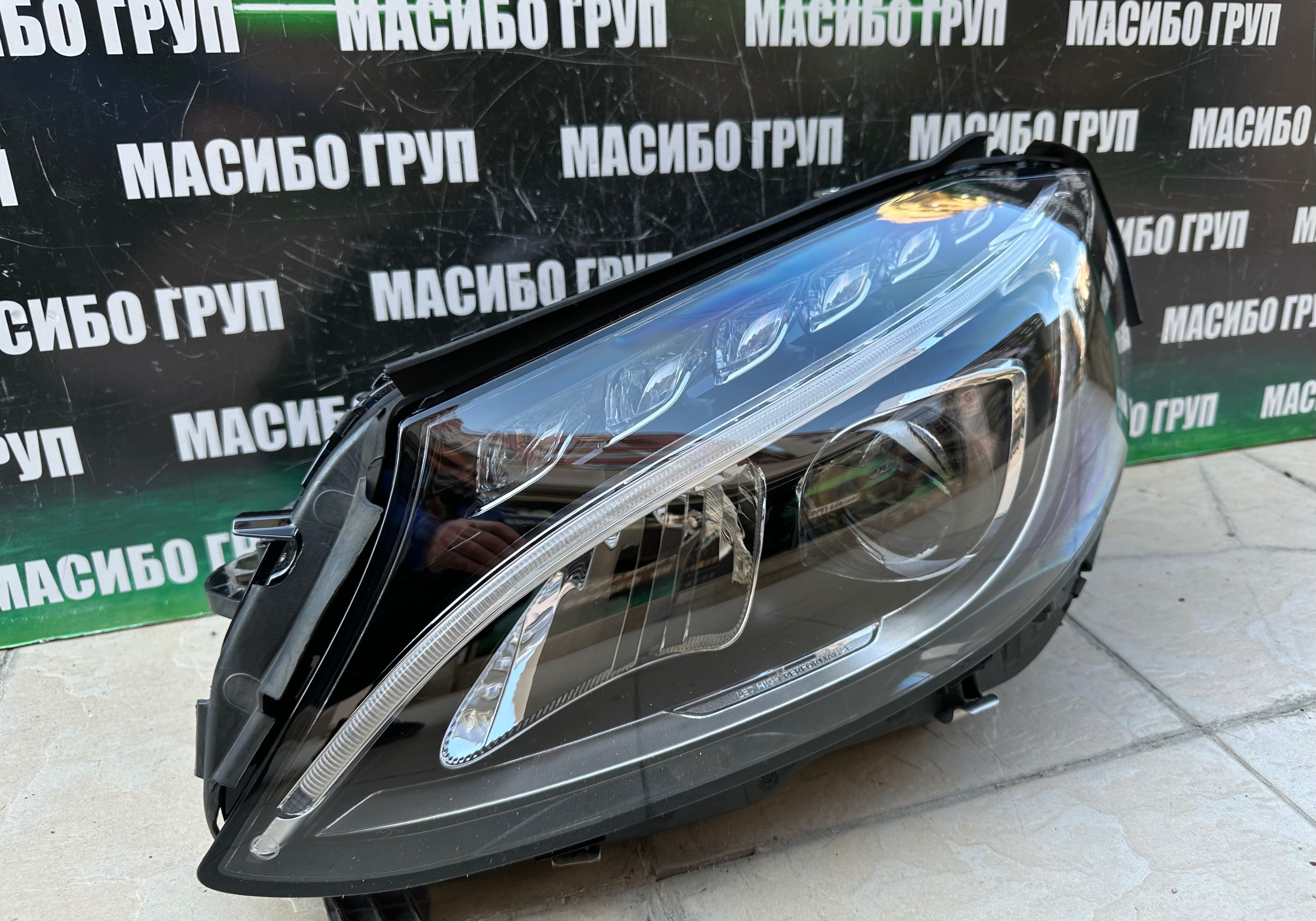 Фар far ляв фарове LED за Мерцедес Ц205 Mercedes C-класа W205
