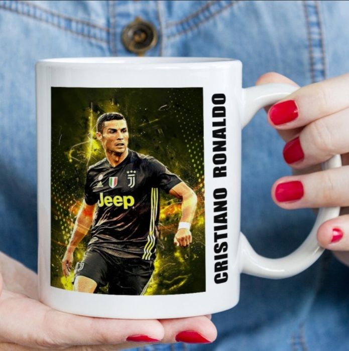 Cană albă, Cristiano Ronaldo