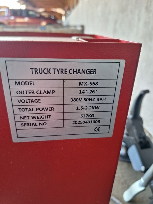 Presă dejantat roți vulcanizare scule nou