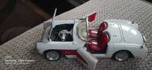 Chevrolet corvette 1957 convertible  мини модел класик автомобил 1:24