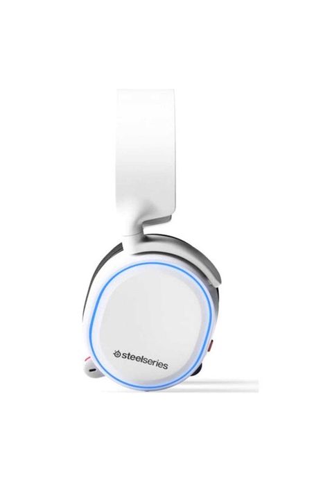 Casti gaming Steelseries arctic 5, wireless+wired, alb sau negru