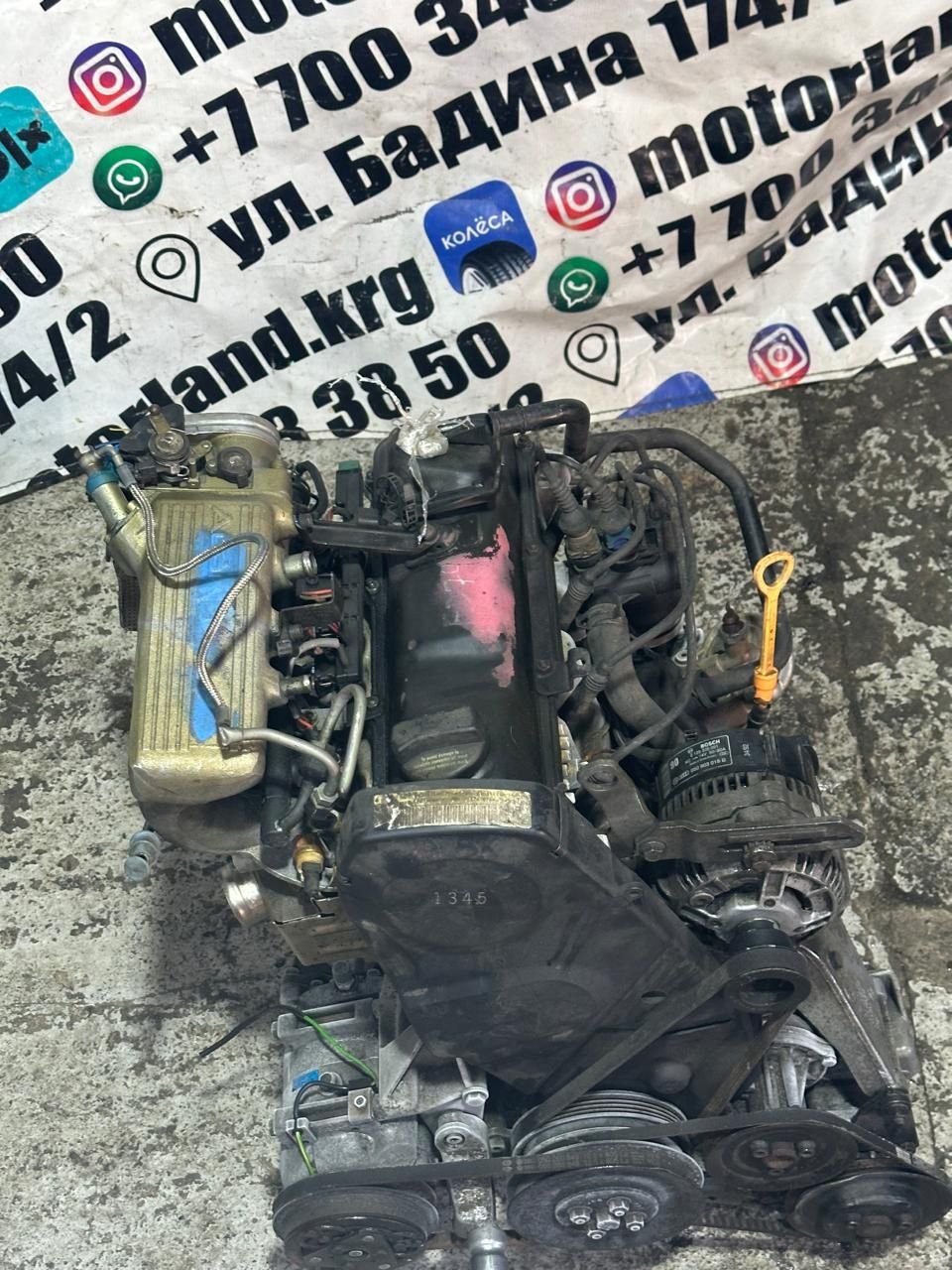 Двигатель Audi 2.0l ABK инжектор