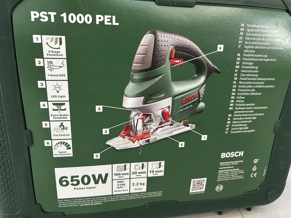 Fierastrau pendular/vertical BOSCH PST 1000 PEL