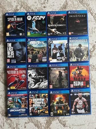 Продам диски на пс 4 срочно