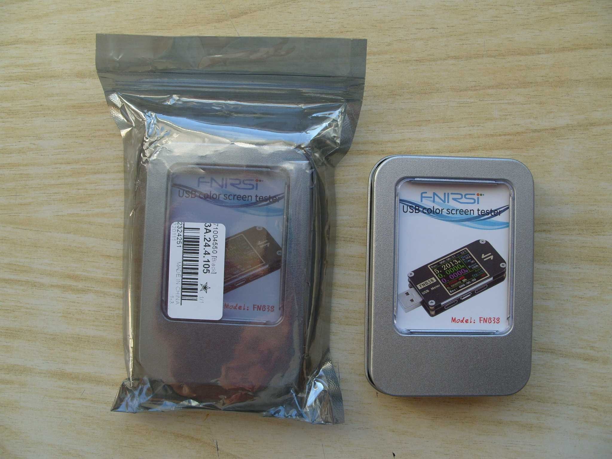 Професионален USB тестер FNIRSI FNB38. Българско упътване