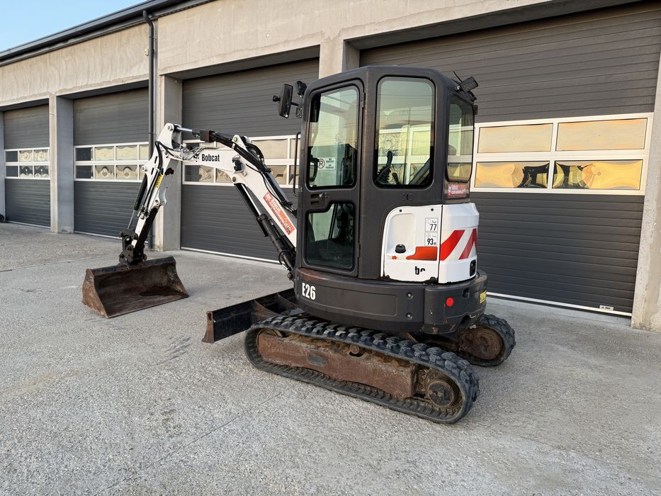 Bobcat E26 2015 miniexcavator