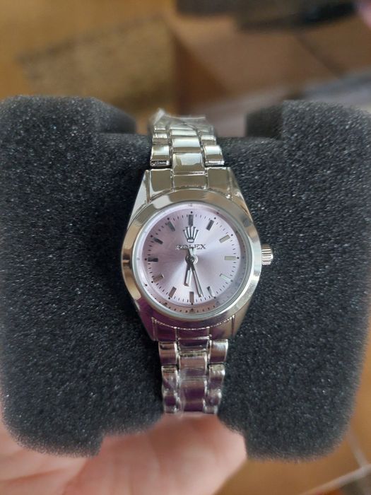 Дамски Rolex розав циферблат