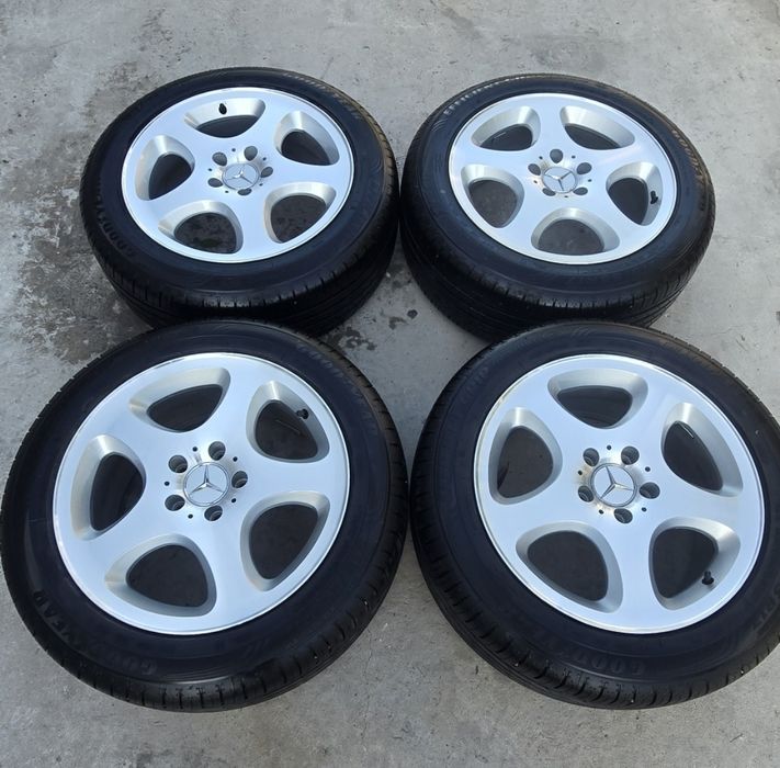 Титановый диск от мерседес садор мелениум R17 зимние резин 235/45/17