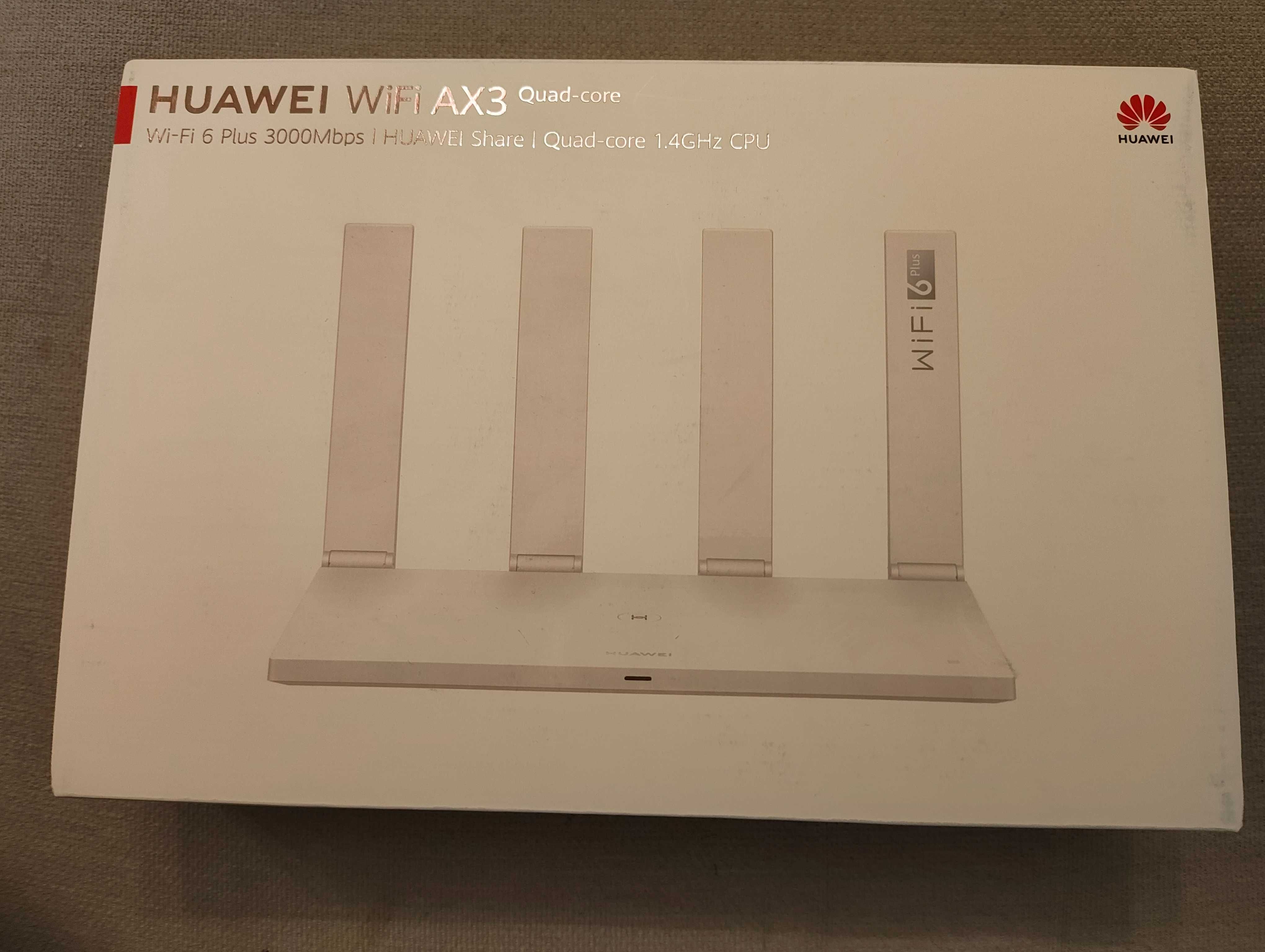 Router Wireless Huawei AX3 WS7200-20, Dual Band, Wi-Fi 6 Plus 53037715