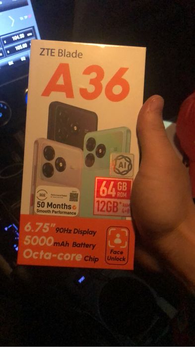 Телефон ZTE blade A36