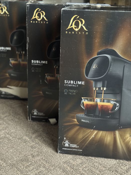 Espressor cu capsule PHILIPS L'OR Barista Piano Noir