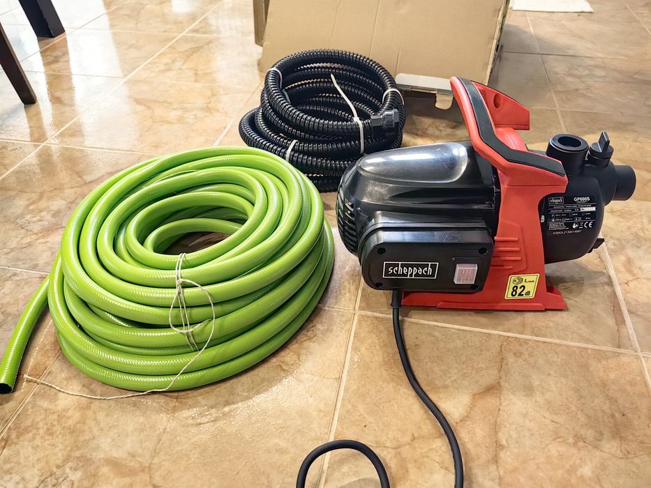 Градинска помпа Scheppach GP600S Помпа за езера |  600W |  3000 L/h