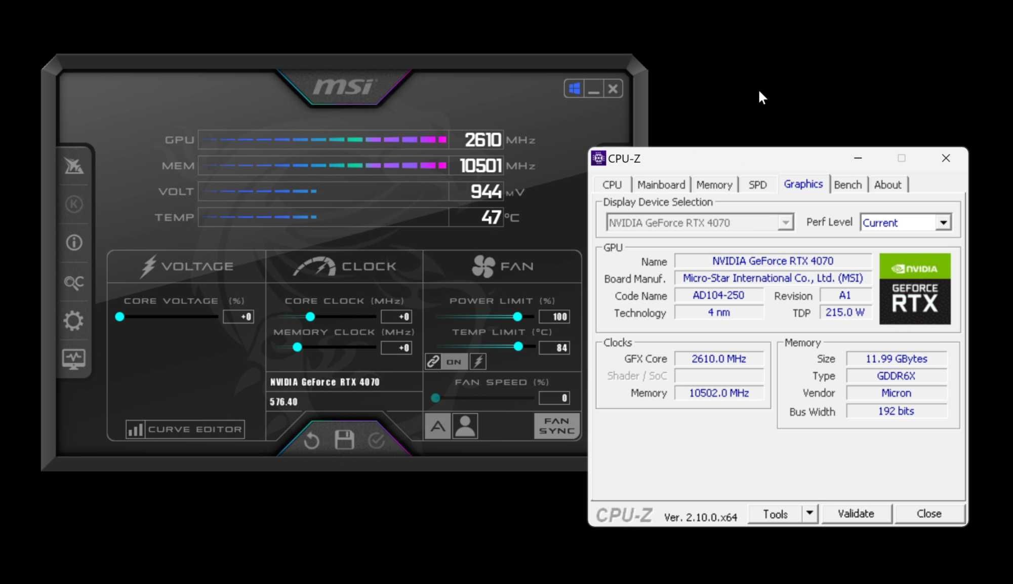 Видеокарта MSI GeForce RTX 4070 GAMING X TRIO 12G с БГ гаранция