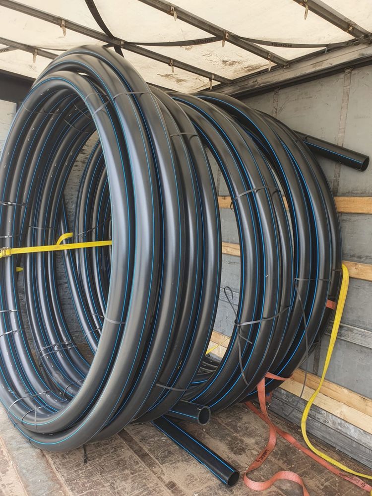 TEAVA HDPE: PN6 Ø32, Rola 200ml=470 lei; PN10 Ø32, Rola 200ml=585 lei