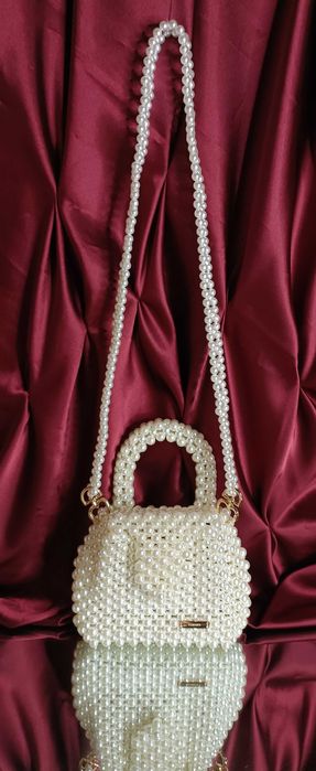 Жемчужная сумочка  для невесты