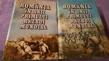 Vand 2 vol"Romania în anii primului război mondial",carti vechi