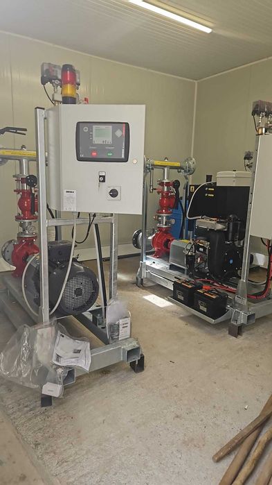 Grup pompare conf. EN12845 PEM 50-160N-174 ERS + J15