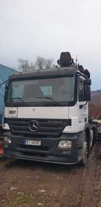 Camion abroll Mercedes cu macara Epsilon 110 Z