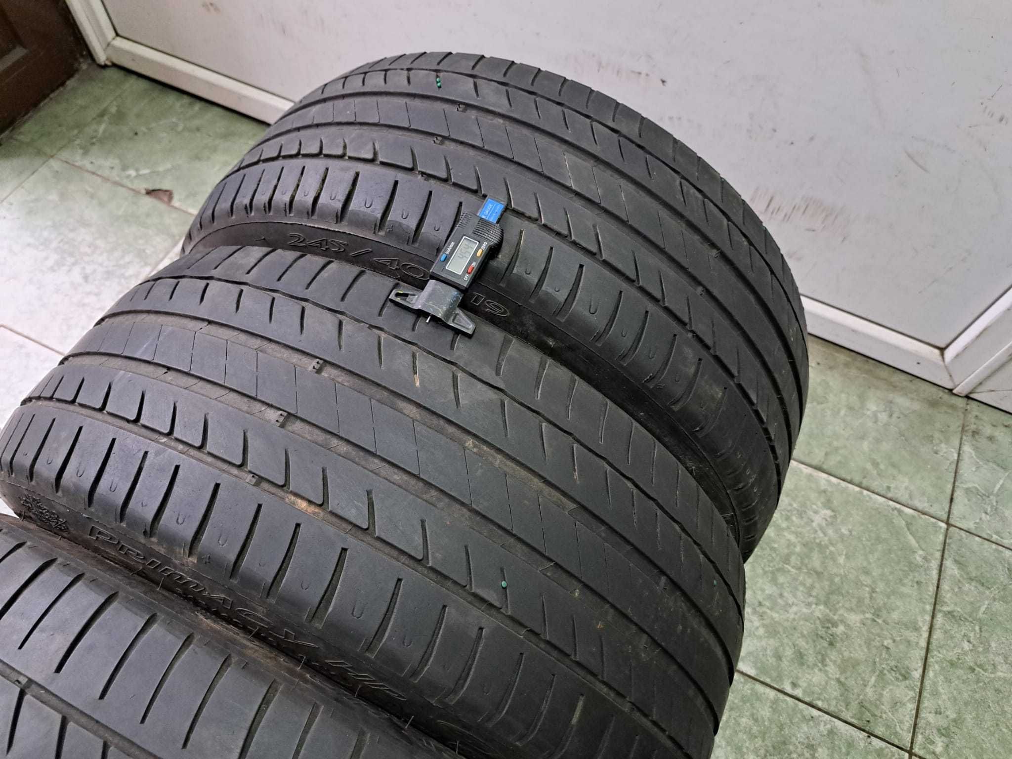 Set anvelope 275/35 R19 cu 245/40 R19 Michelin runflat