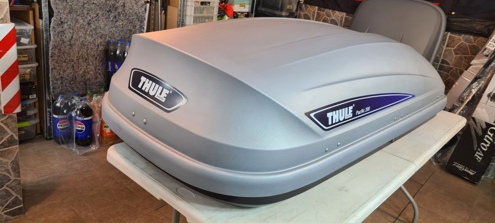 2бр Thule-багажник-автобокс-куфар-кутия за багаж