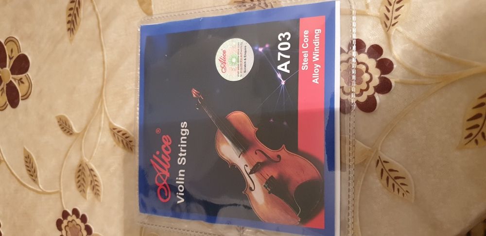 Струны и канифоли для скрипки и кобыз