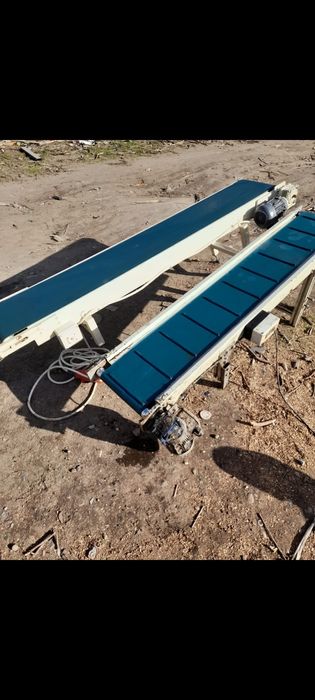 Banda role transportoare linie de transporta colete cuti profile pvc