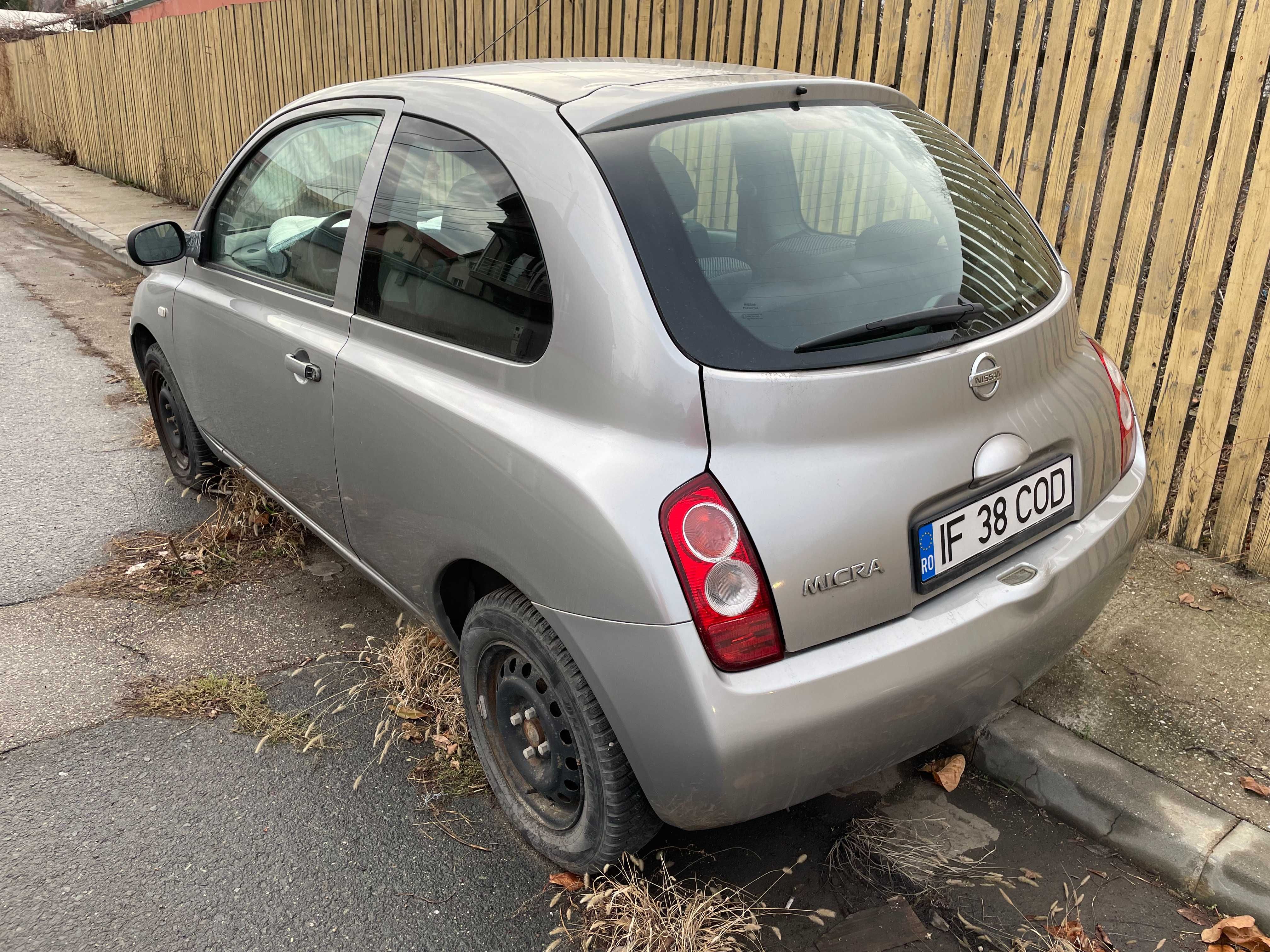 Vand Nissan Micra 2005, 1.2cc 80CP, 3 usi, inmatriculat