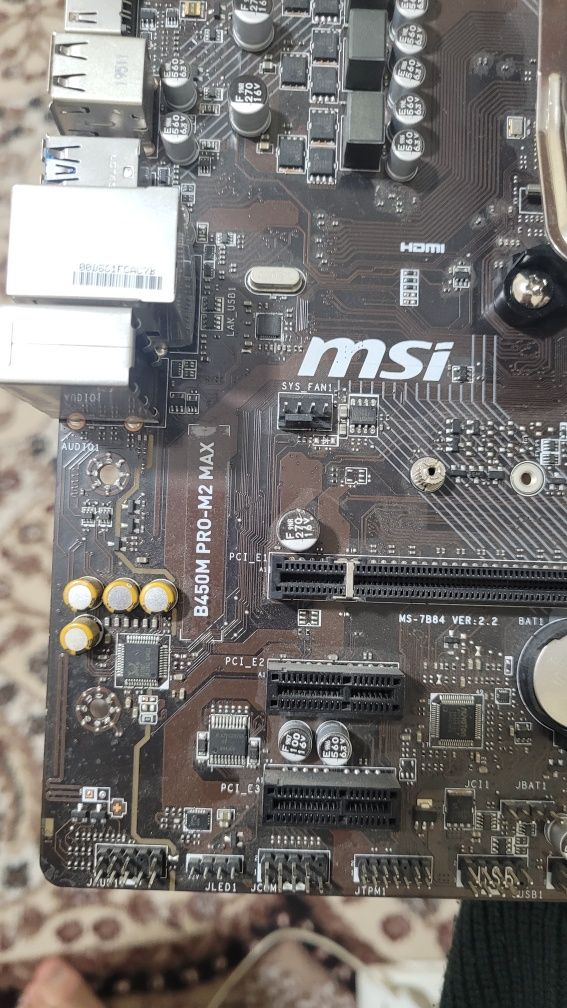 Комплект Ryzen 5 2600 и MSI B450