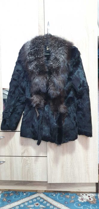 Шуба заячья б/у в отличном состоянии