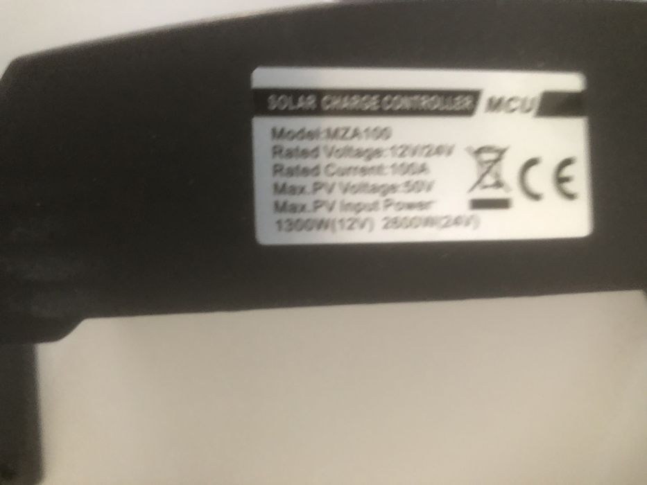 MPPT Controler  100 amp invertor pompa apa rulote