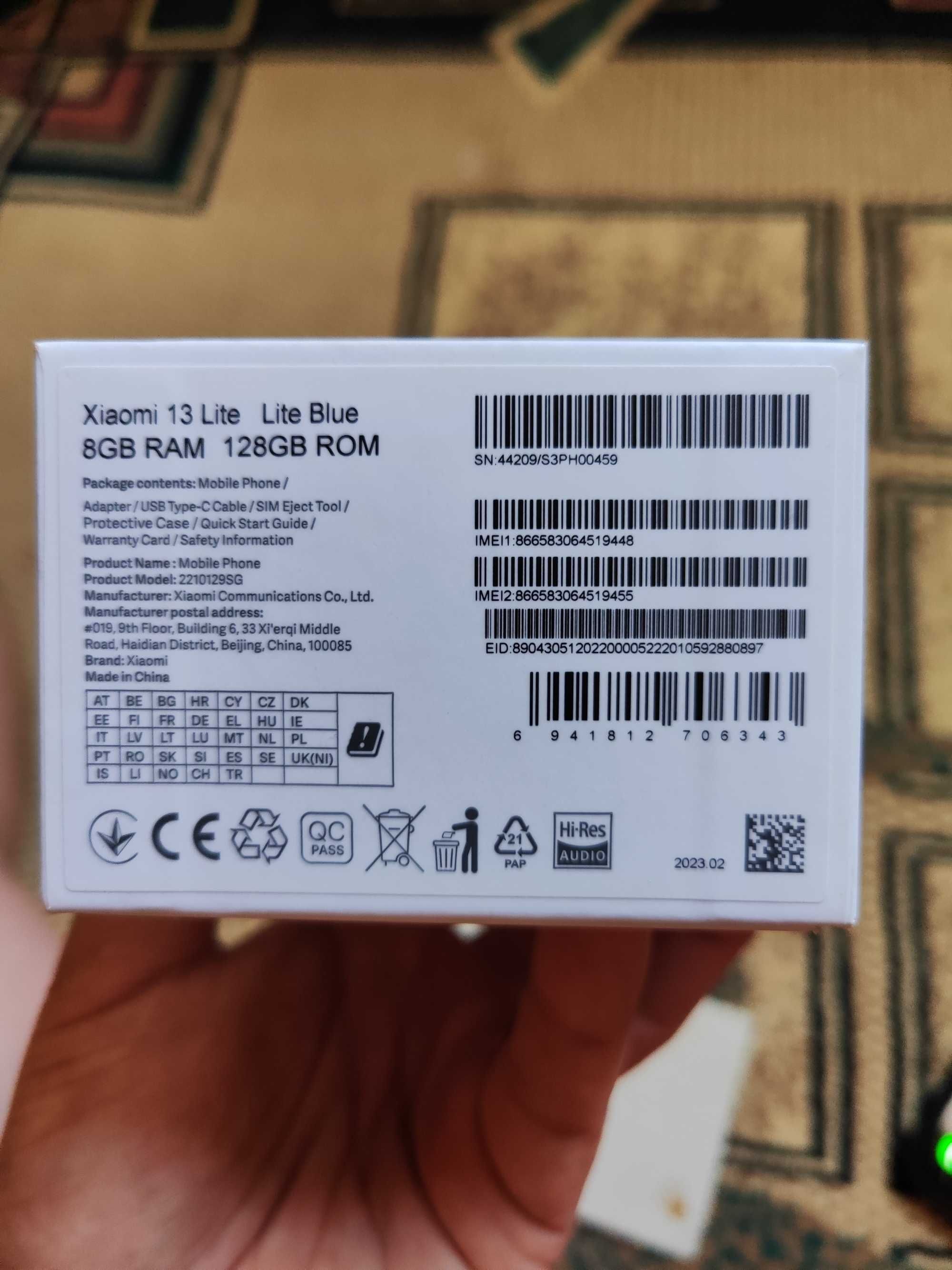 Xiaomi 13 Lite Ideal!!!