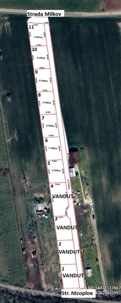 Teren de vânzare, LA PADURE GHERMANESTI 500 MP