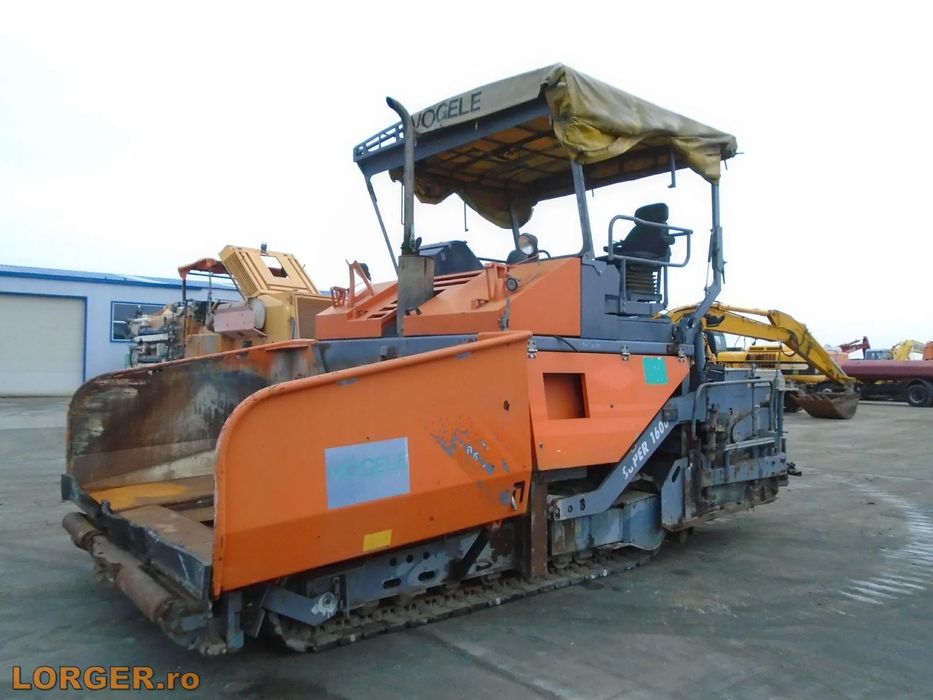 Vogele Super 1600-1 Finisor de asfalt Vogele Super 1600-1 din anul 2005