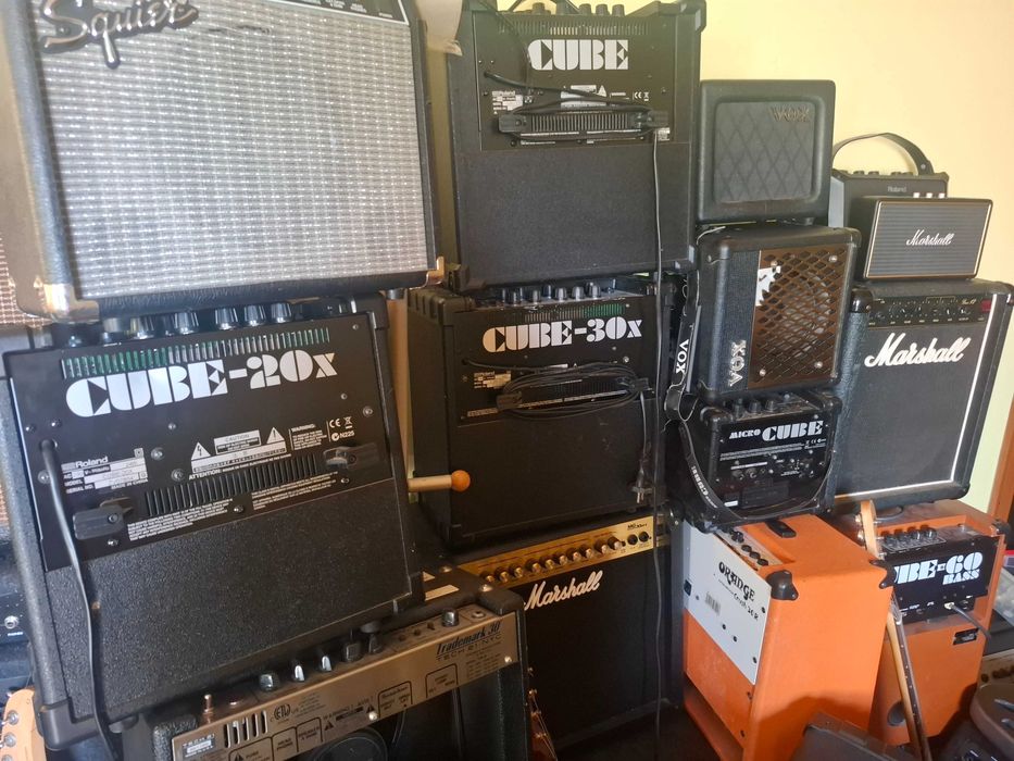 chitara clasica acustica electrica bass combo amplificator 10-100w