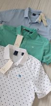 Scotch & Soda Pique Cotton  M - L НОВО ОРИГИНАЛ Мъжки Тениски - 3 Броя