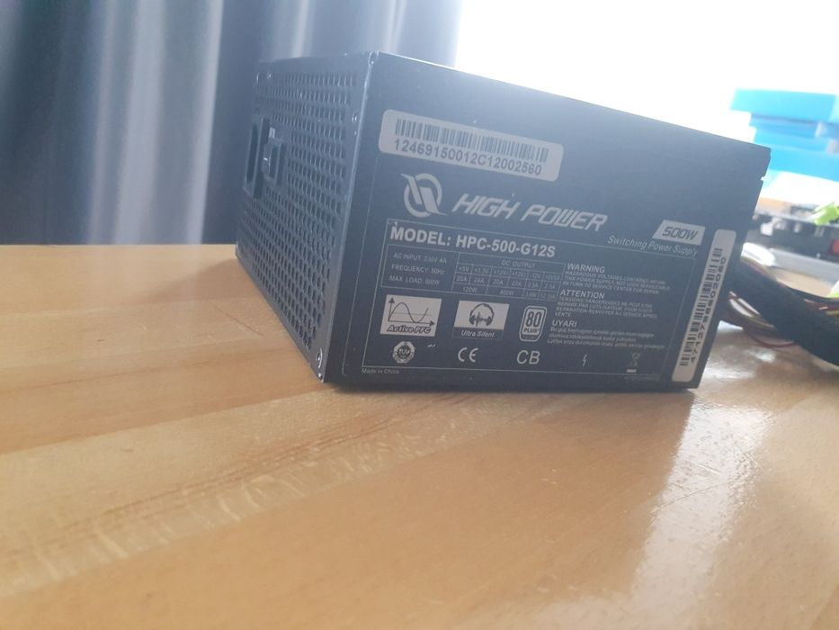 Sursa calculator pc High Power 500w eficienta 80+