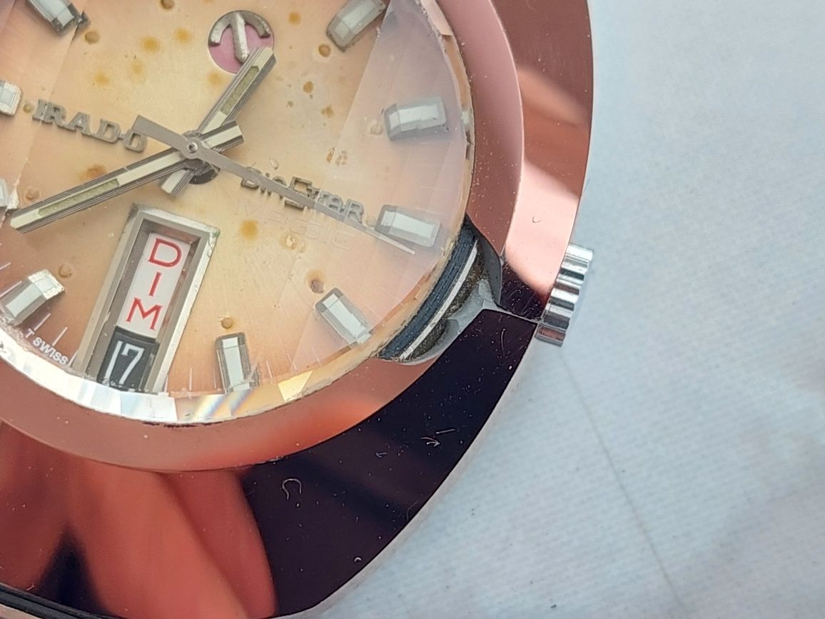 Ceas Rado DiaStar automatic functional, dubla data, colectie