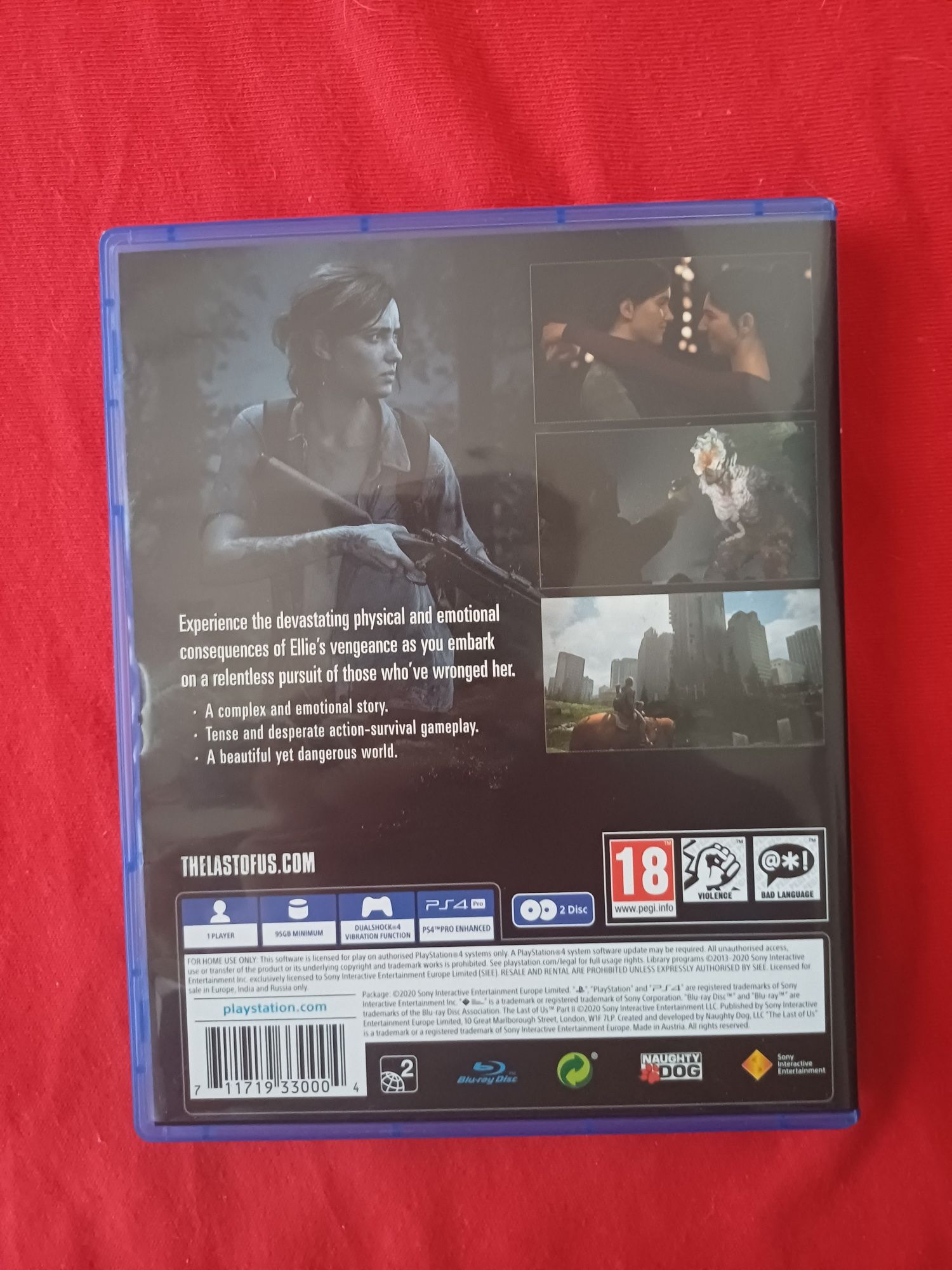 Продавам чисто нова игра THE LAST OF US PART II