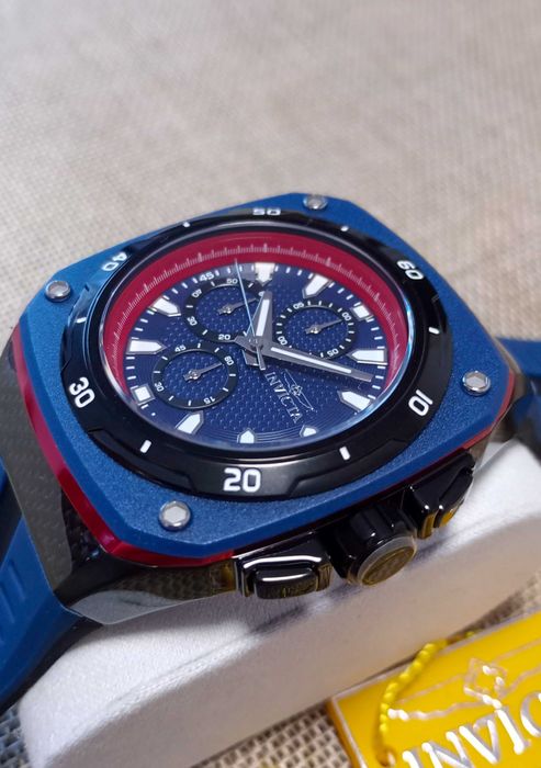 Ceas Invicta Speedway Chronograph Quartz Blue Dial – Barbati