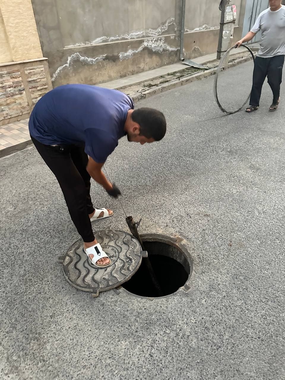 Kanalizatsiya tozalash xizmati 24/7 Toshkent boylab