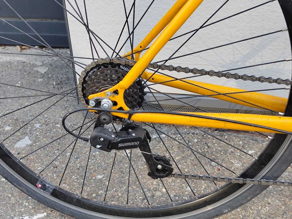 Bicicleta Elops 500 - modificat 1 x 6 viteze