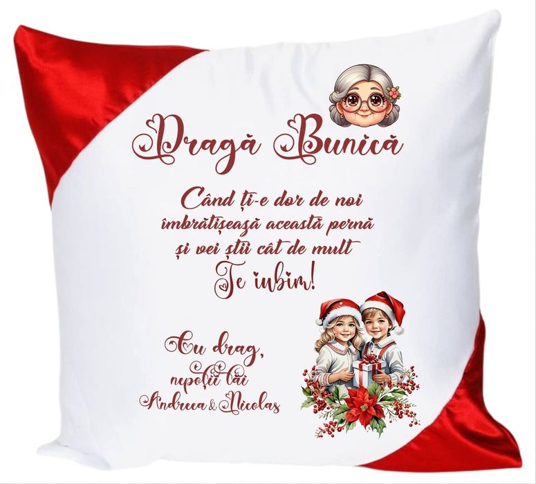 Perna personalizata pentru Bunici
